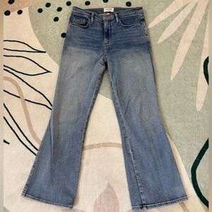 Frame Denim Light Blue Flare Jeans